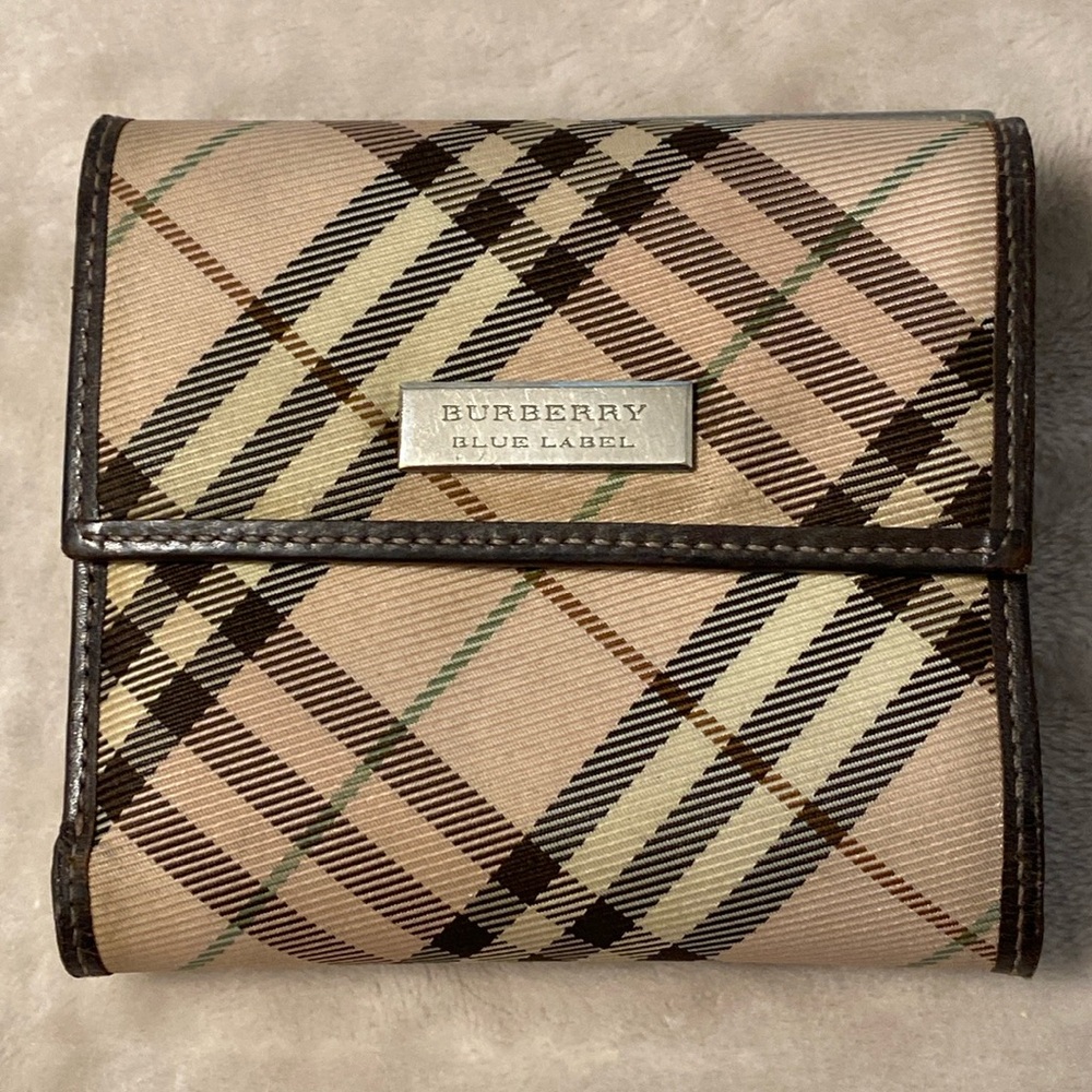 Burberry Blue Label wallet- Authentic